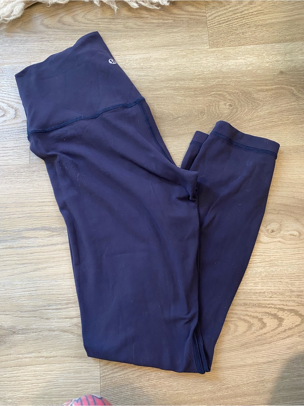 Lululemon align pant 25” navy blue/purple